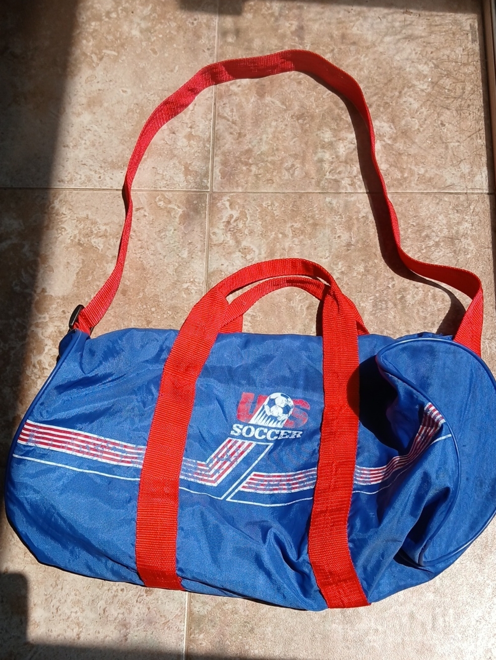 Vintage US Soccer Duffel Bag